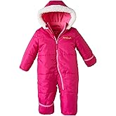 Pink Platinum Baby Girls Snowsuit Onesie - Breathable Infant Newborn Onesies Hooded Winter Suit Baby Girls Clothes