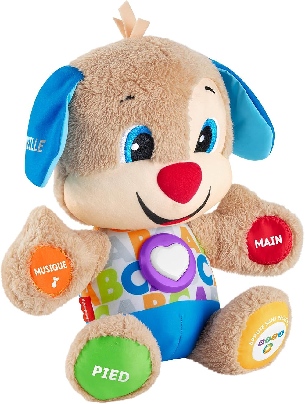 Fisher-Price Smart Stages Puppy French Version FPM44 Plush Toy