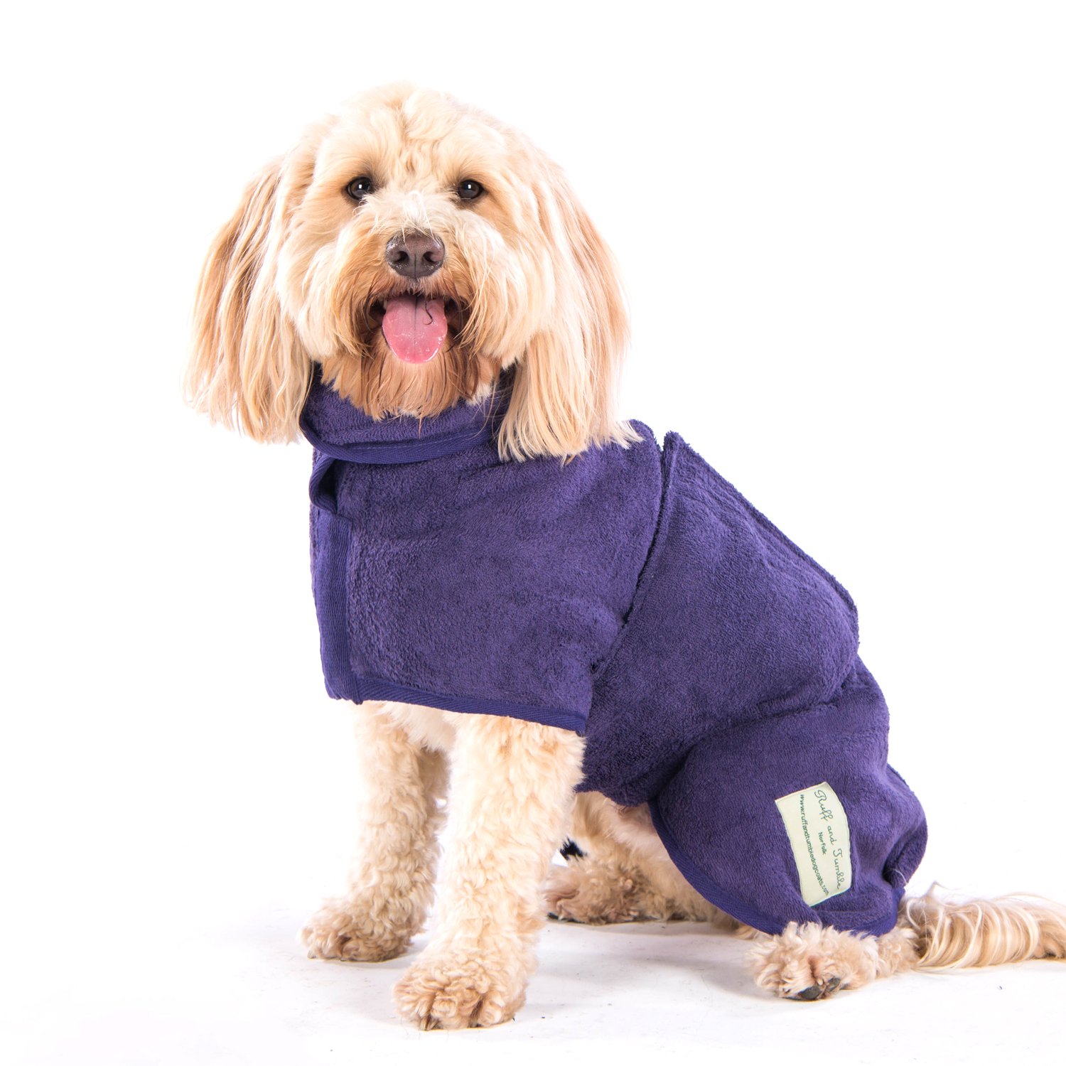 ruff tumble Dog Drying Coat Classic Collection (MD, Heather) Amazon