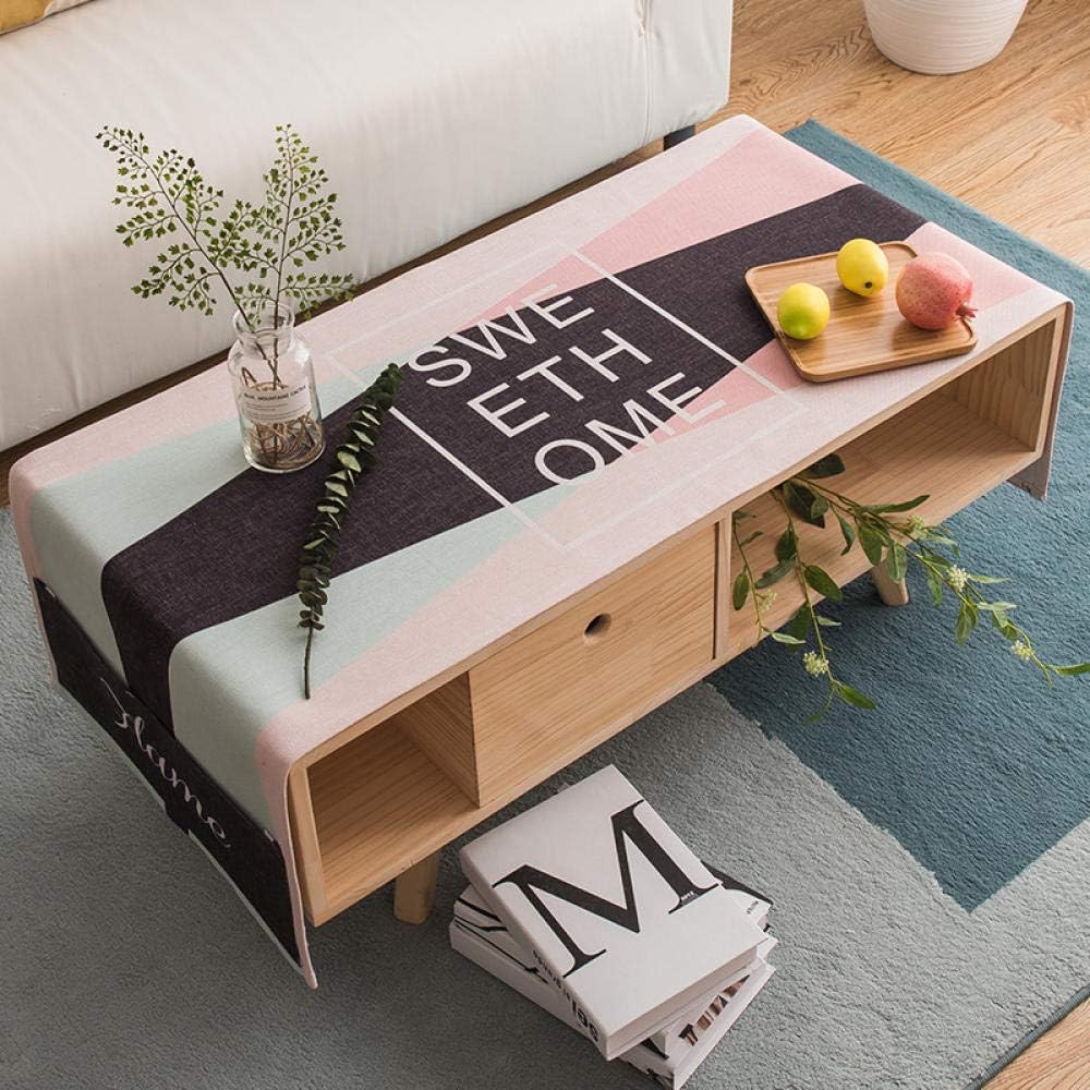 Tablecloth Rectangle Table Cloth Waterproof Storage Tablecloths Cover Towel Coffee Table for TV