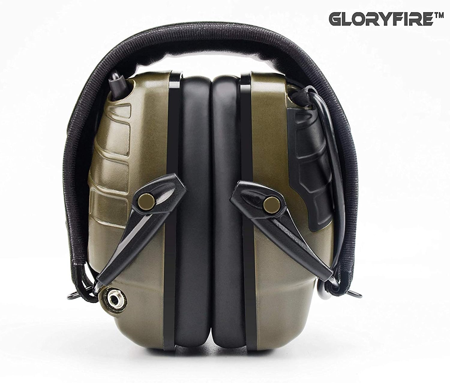 GLORYFIRE Electronic Shooting Earmuff Shooting Ear Protection Sound Amplification 6 Times Electric Earmuffs Perfect for Hunting and Shooting : Clothing