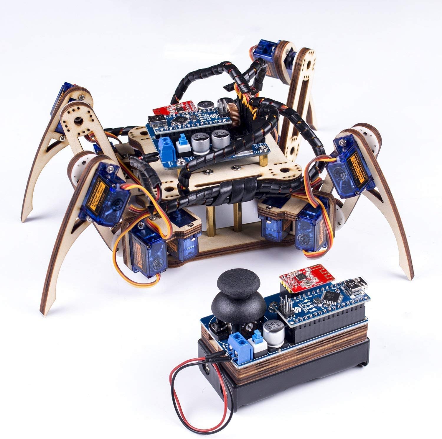 sunfounder crawling quadruped robot