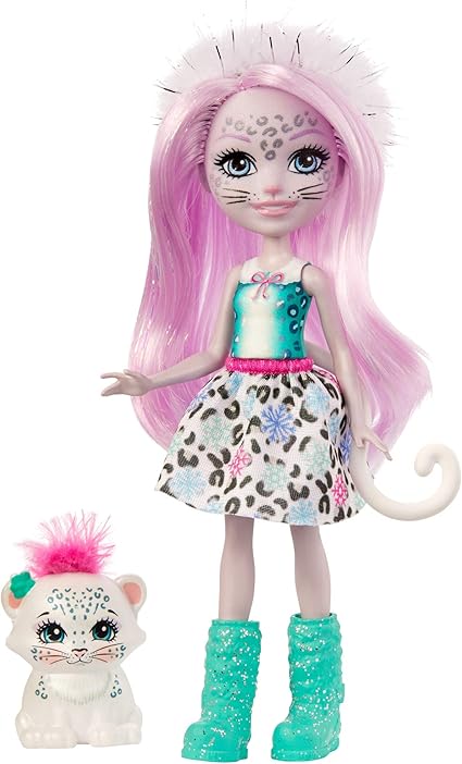 Enchantimals Sybill Snow Leopard Small 