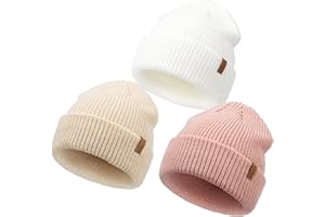DANMY Infant Toddler Beanie Kint Hat Baby Boys Girls Beanies Kids Winter Hats Knit Children Warm Hat Caps