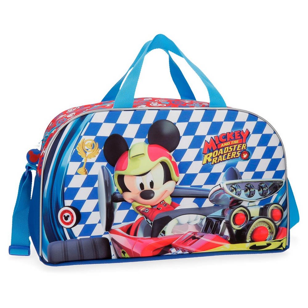 Mickey Race Travel Bag 45 cm. Front Part in 3D
