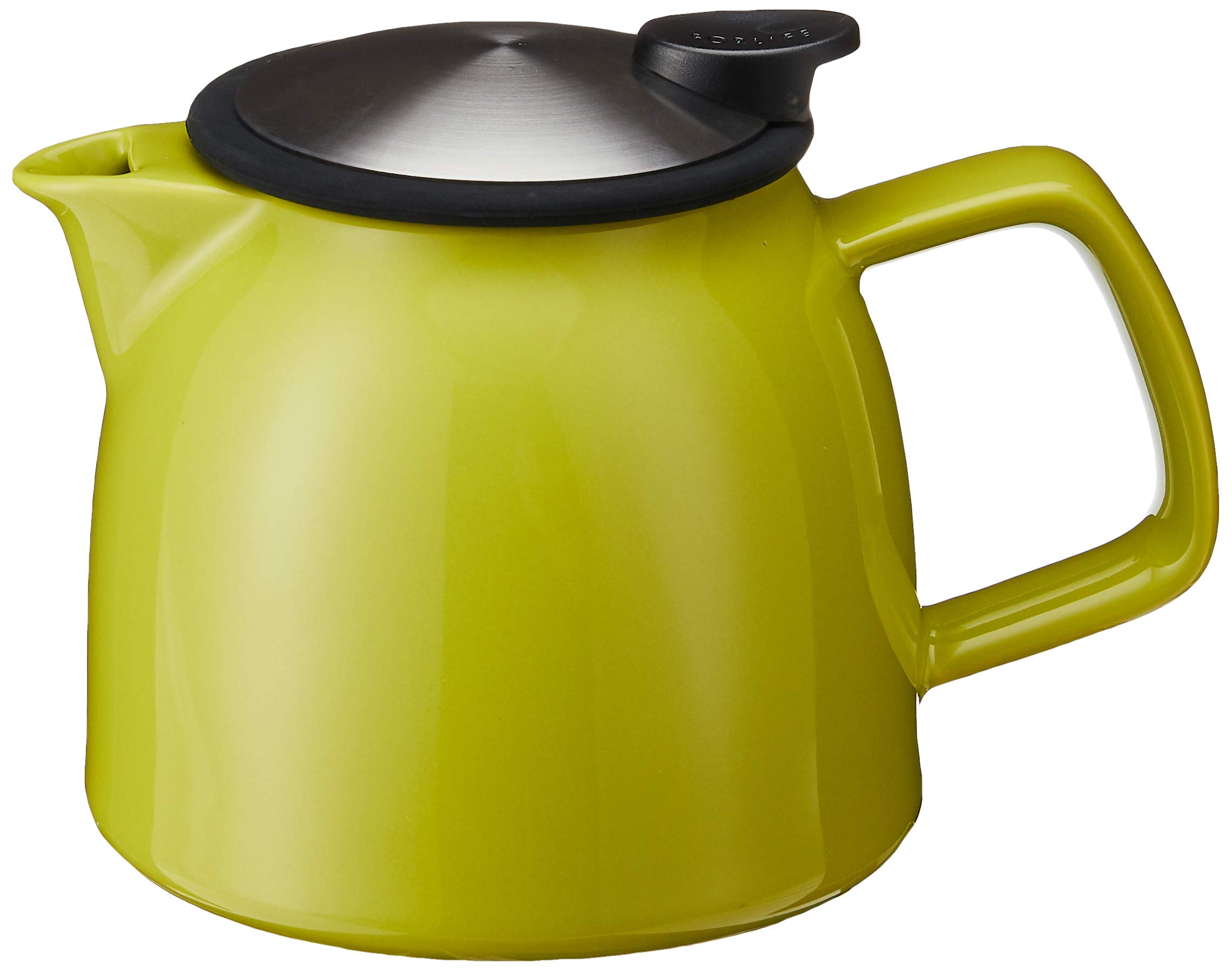 Forlife 26oz Bell Teapot with Basket Infuser in Lime Green 544-LME