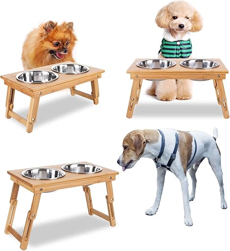 Pet Supplies Pedy Elevated Dog Bowl Pet Feeding Station With 4