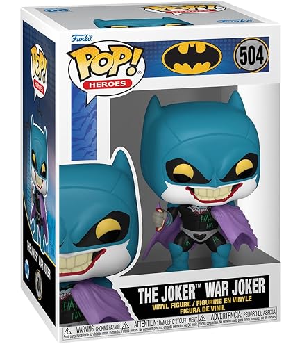 Funko Pop! Asia SDCC Stickered: The Joker Black Light - Edizione Limitata Esclusiva, Giocattolo Da Collezione In Vinile