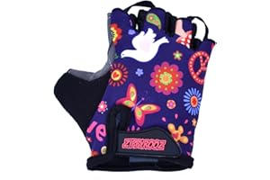 ZippyRooz Toddler & Little Kids Bike Gloves for Balance and Pedal Bicycles for Ages 1-8 Years Old. 8 Designs for Boys & Girls
