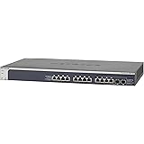 NETGEAR 12-port 10-Gigabit Ethernet Smart Managed Pro Switch | ProSAFE and lifetime technical chat support (XS712Tv2)