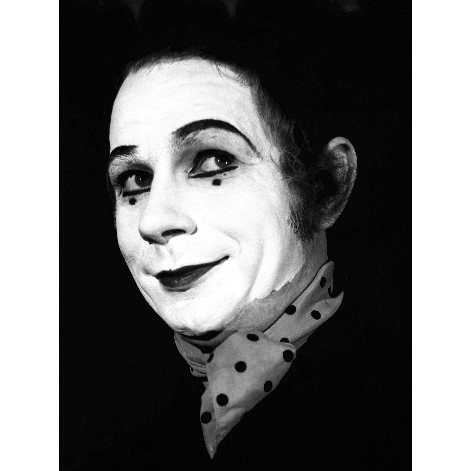 Artery8 Warren Portrait Mime Lindsay Kemp Photo Large Wall Art Poster Print Thick Paper 18X24 Inch