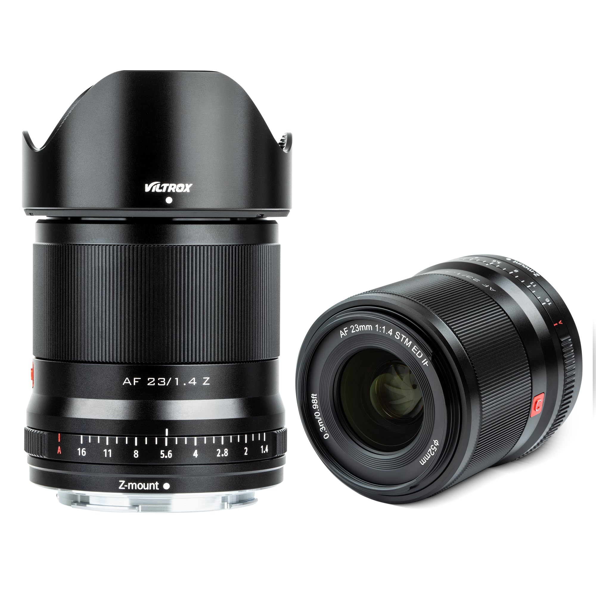 VILTROX 23mm F1.4 f1/4 Lens Auto Focus Lens for Nikon Z Mount, APS-C Z Mount Lens for Nikon Zfc Z5 Z6 ii Z6 Z7 II Z50