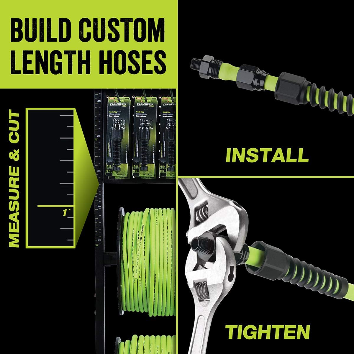 Flexzilla Pro Air Hose Reusable Fitting, 3/8 in. - RP900375: Automotive
