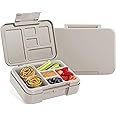 Simple Modern Bento Lunch Box for Kids | BPA Free, Leakproof, Dishwasher Safe | Lunch Container for Girls and Boys, Toddlers | Porter Collection | 5 Compartments | Almond Birch