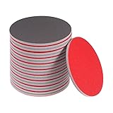 uxcell 20pcs 1500 Grit Sanding Sponge 5 Inch Hook