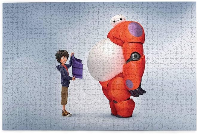 Amazon 1000ピース ジグソーパズルベイマックス 3 環境保護 無臭 知的開発 親子ジグソーパズル 良質な木製パズル 家庭レジャーと娯楽のジグソーパズル サイズ75 5 50 3 Cm 木製パズル おもちゃ