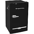 FRIGIDAIRE EFR376-BLACK 3.2 Cu Ft Black Retro Bar Fridge with Side Bottle Opener