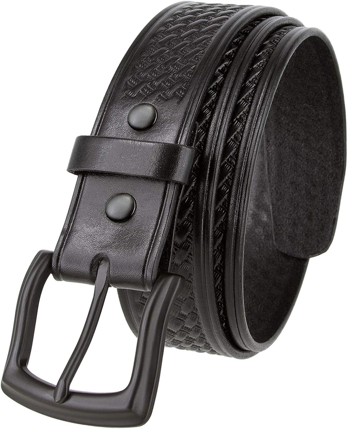 mens basket weave belts