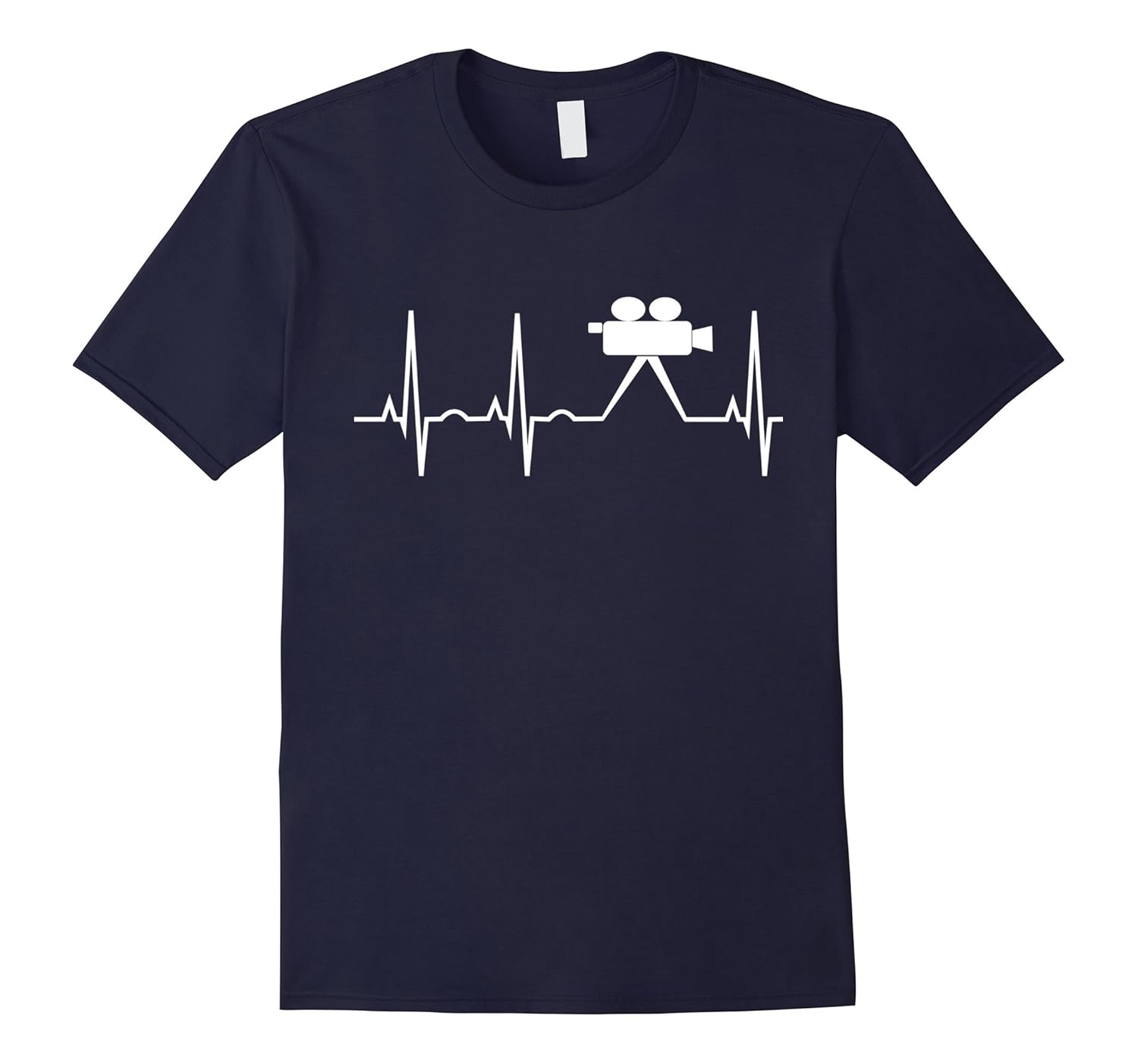 Film Producer Heartbeat Shirt - Movie Producer T-Shirt-Rose