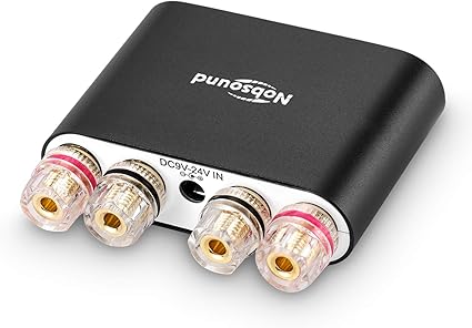 Amazon Com Nobsound Ns 10g Pro 100w Bluetooth 5 0 Power Amplifier 2 0 Channel Stereo Audio Amp Wireless Receiver Hi Fi Dsp Home Speaker Black Home Audio Theater