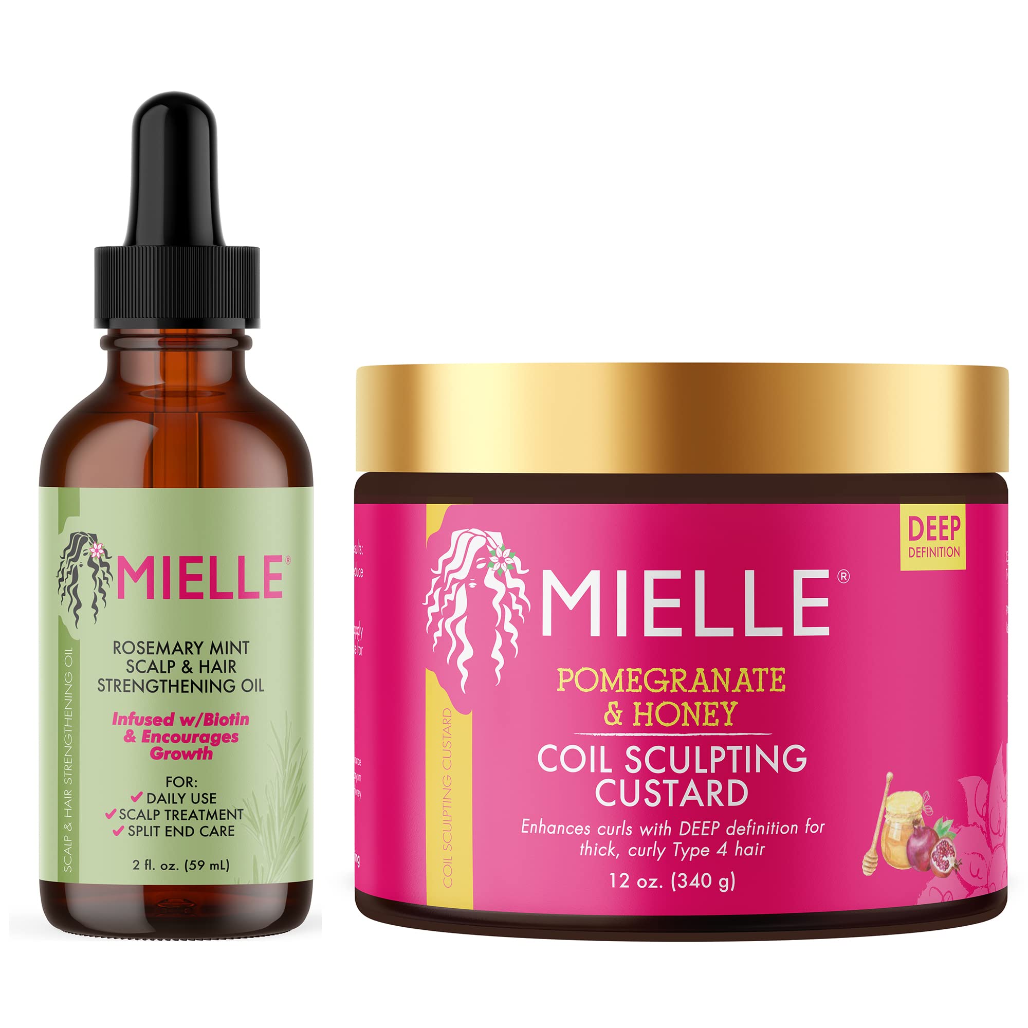 Mielle Rosemary Mint Strengthening Hair Oil 2oz - Image 4