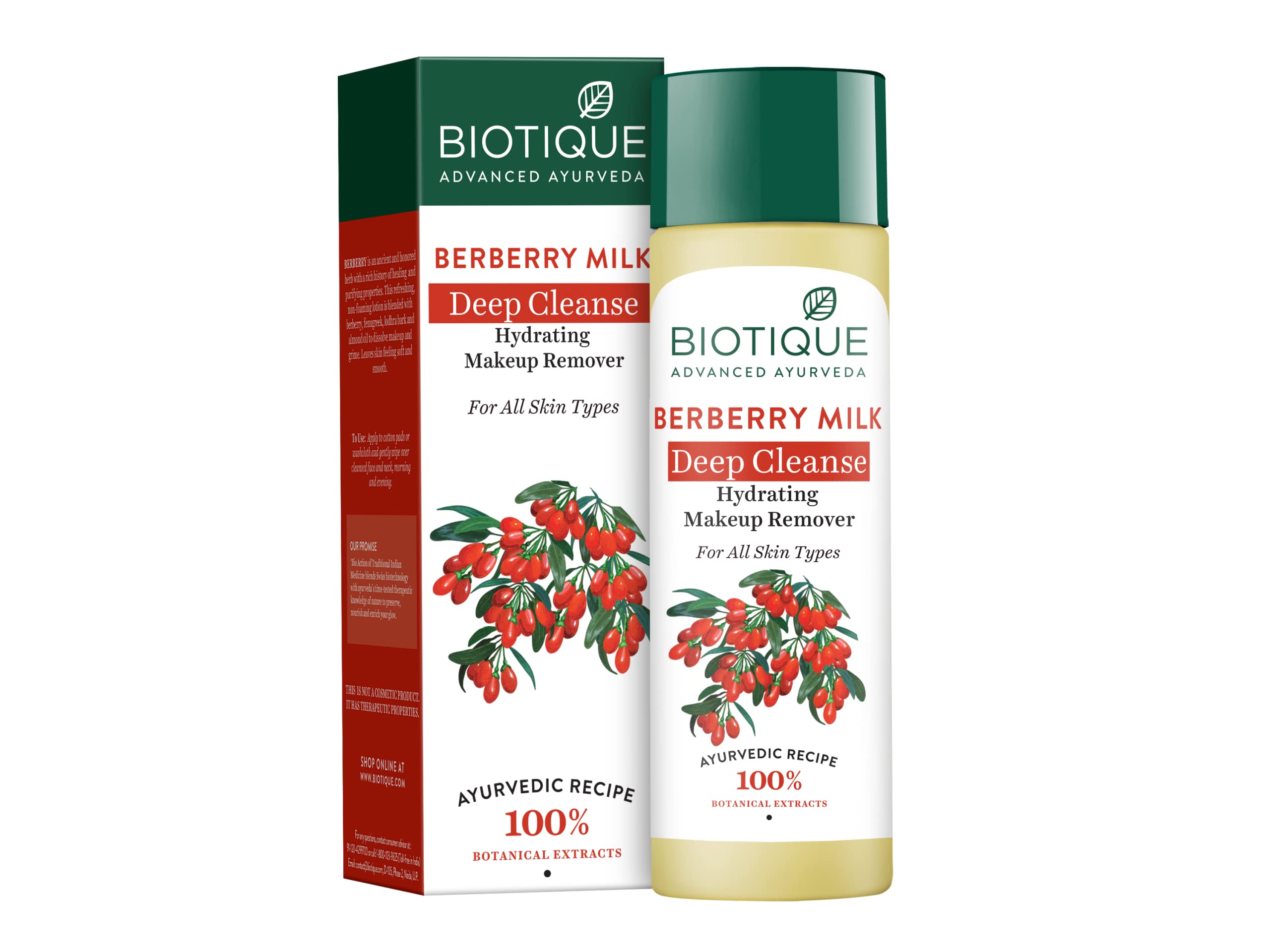 Biotique Berberry Refreshing Cleansing Lotion for All Skin Types