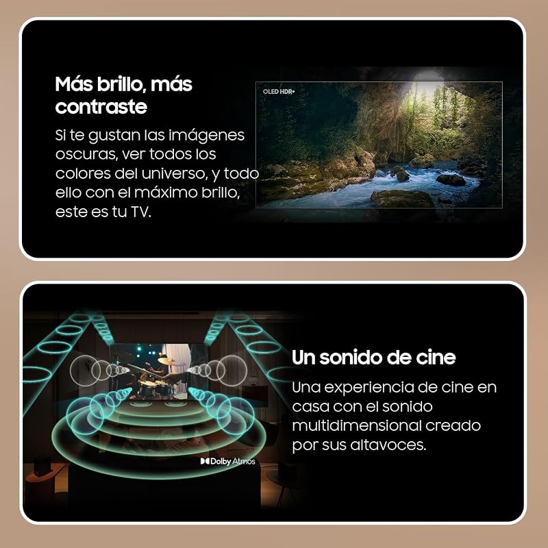 TV OLED 4K 2024 55S93D Smart TV de 55" con Más Brillo y Contraste, un Sonido de Cine con Q-Symphony, el Mejor Smart TV y GANA Todas Las partidas con Motion Xcelerator 144 Hz