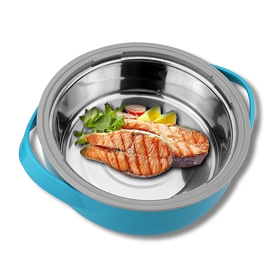 Wellgro - Cuenco térmico (1500 ml, incluye tapa, apto para ...