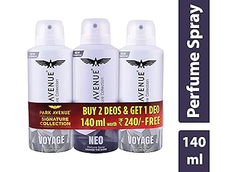 Park Avenue Deodorant Buy 2 Get 1 Free (140ml *3)
