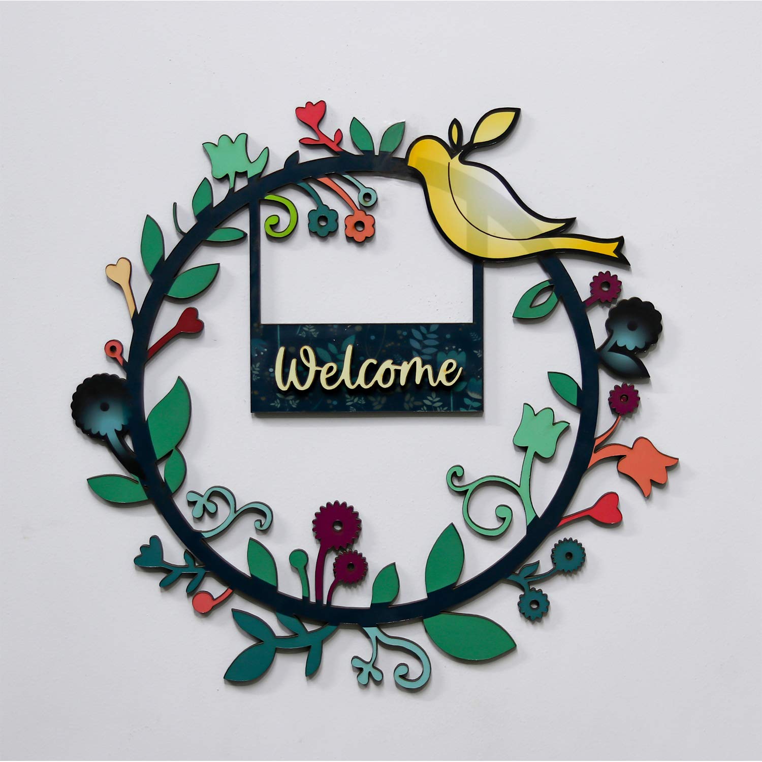 Buy Innovera Design Welcome Printed Wooden Wall Hanging