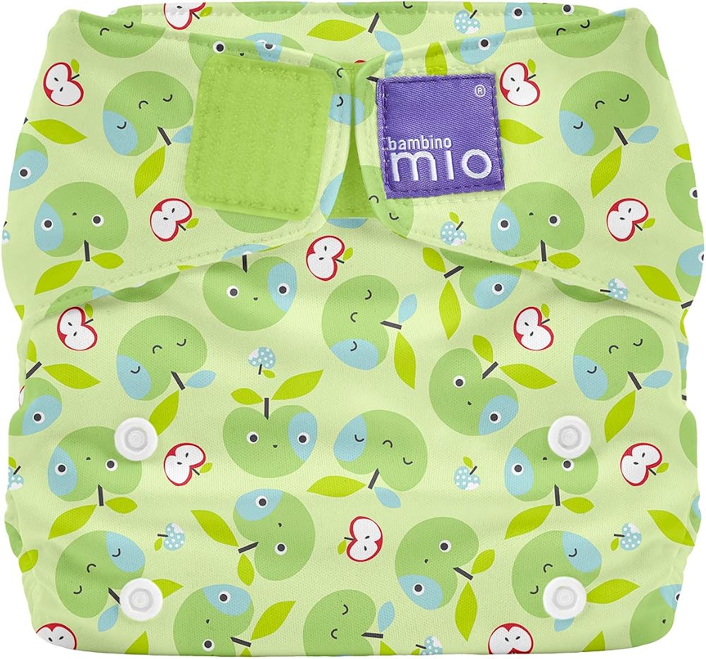 Bambino Mio miosolo Classic All-in-One Nappy Apple Crunch One Size