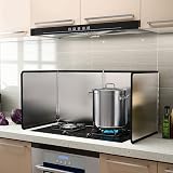 hicoosee Portable Splatter Guard Nonstick Oil Splash Shield for Cooking view 4