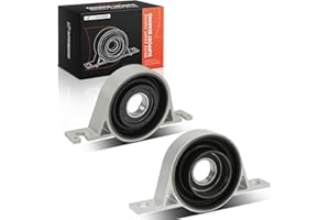 A-Premium Front and Rear Drive Shaft Center Support Bearing Driveshaft Carrier Bearing Compatible with Cadillac SRX 2010-2016