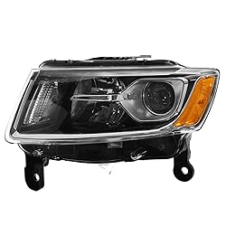 TRQ 2 Piece Headlight Assembly Set Driver