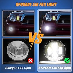 KARSAM Round LED Fog Lights for 2005-2011 Toyota