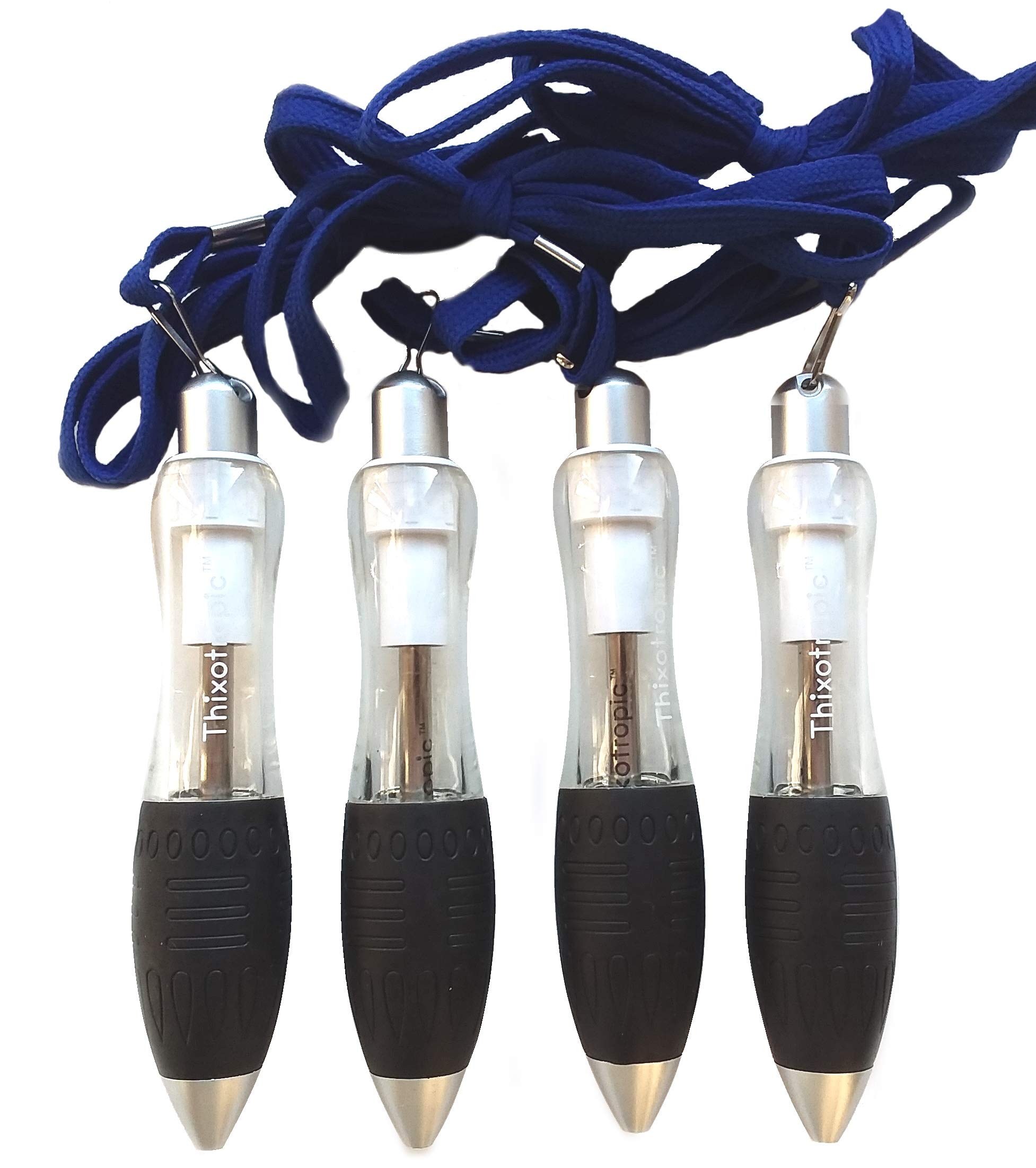 Super Big Fat Pens: Large, Easy to Hold Pens for Arthritis (4 pack), Longer Lasting Black Ink Cartridge