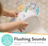 Nuby My Real Potty - Realistic Mini Potty with Flush Sound & Anti-Slip Base view 3