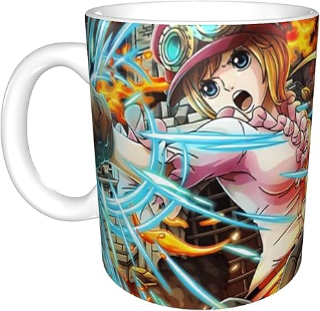 Amazon Co Jp ゲ ム サボ ワンピ ス 新生活 マグカップ 耐熱 保温 保冷 杯 学生 早餐 牛 杯 おしゃれ 330ml コーヒーカップ 安全 取っ手のコップ 陶磁器のコップ かわいい カップルカップ プレゼント ホーム キッチン