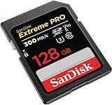 SanDisk 128GB Extreme PRO SDXC UHS-II V90 300MB/s 8K/4K/Full HD view 4