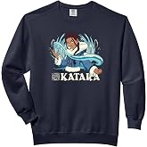 Avatar: The Last Airbender Waterbender Katara Front &amp; Back Comfort Colors Adult Sweatshirt