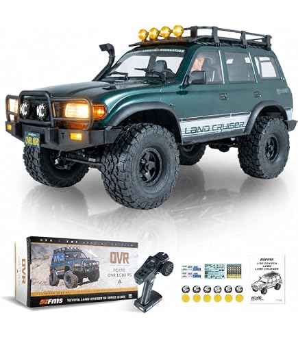 FMS 1/12 Toyota FJ45 RC Crawler RTR, Official Authorized Pickup