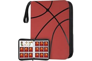 POKONBOY 900 Pockets Basketball Card Binder Sleeves for Basketball Trading Cards, Carring Case with Basketball Card Sleeves Album Card Holder Protectors for Football Baseball Sports Card