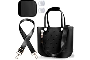 BIGWAVES Strap Wrap for Bogg Bag Accessories, Adjustable Crossbody Shoulder Strap Wrap with Detachable Pad, For XL Medium Bog Bag