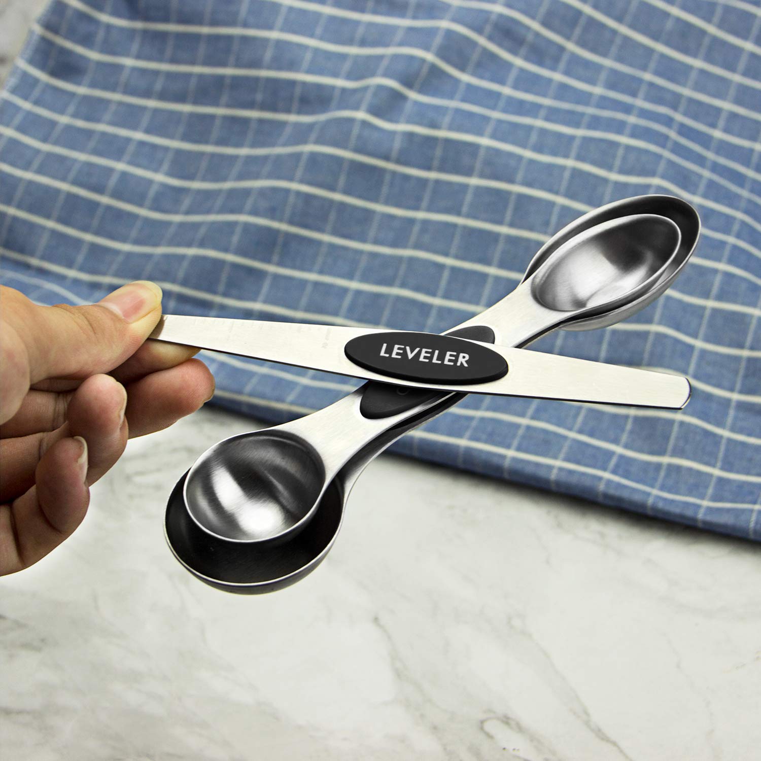 Juegos de cucharas medidoras AOOSYJuego de cucharas de medición