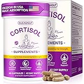 Cortisol Supplements for Women - Cortisol Reducer & Stress Support with Magnolia Bark, Rhodiola Rosea, Holy Basil, Magnesium - Hormone Harmony for Women Mood, Focus, Sleep Support - 90 Capsules