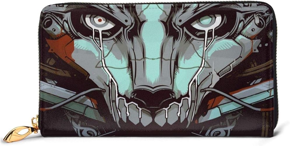 描画面 財布 本物の牛革 長財布 メンズ財布 レディース財布 おしゃれ ジッパー コインケース 大容量 小銭入れ ファッション小物 財布 Amazon