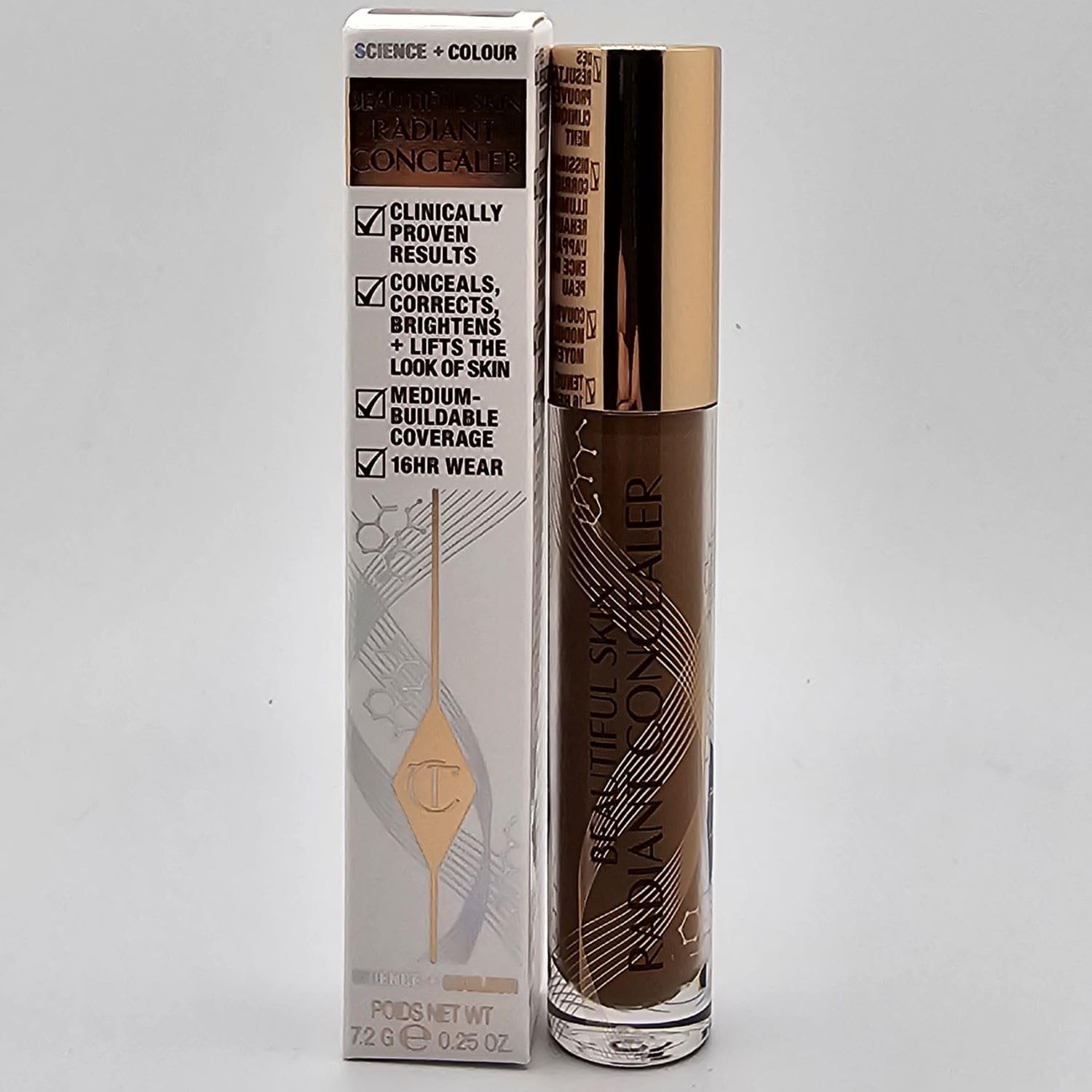 CHARLOTTE TILBURY Beatiful Skin Radiant Concealer 7.2g 17 Deep, 1