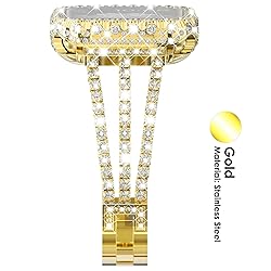 Surace Gold Apple Watch Bands 45mm for Women Series