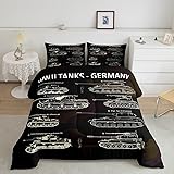 Tank Comforter Set Twin, War Theme Bedding
