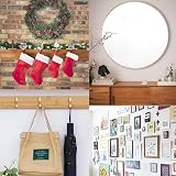 Damogo Heavy Duty Picture Hooks 30LB 100 PCS with Nails Hanging Kit view 6
